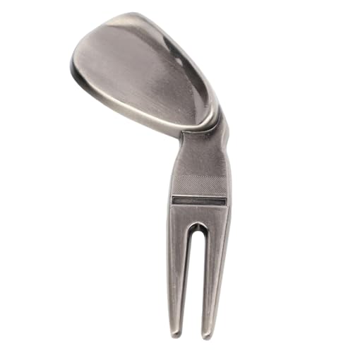 ゴルフディボット修理ツール-3.94x1.12x0.31インチ亜鉛合金ゴルフピッチフォーク|耐久性、ポータブル、ゴルフコース、芝の修理ツール| Divot Reppair Tol、Gollfアクセサリー