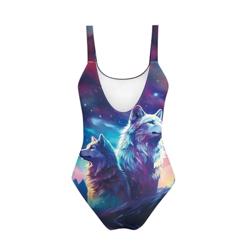 Image of Uourmeti Girls' One-Piece Swimwear Halter Bathing Suit Big Kids Summer Beach Swim Suits Swimming Wear