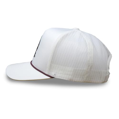 Image of Red Dirt Hat Company Wildlife Adjustable Snapback Hat (US, Alpha, One Size, Woody - White)