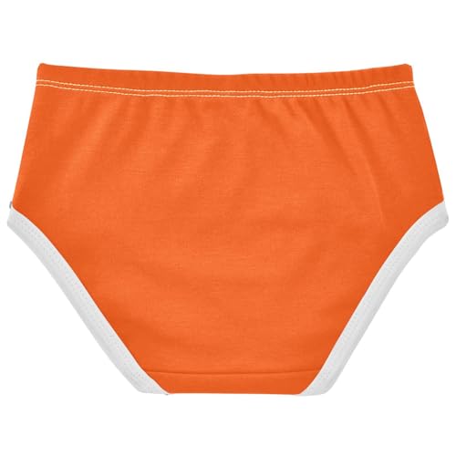 Joisal Animals Girls Underwear Toddler 2t Cotton Girl Panties Cute Orange Red Vermilion Underpants Briefs2