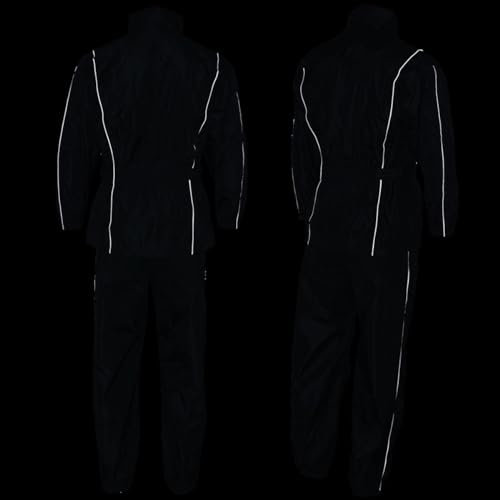 Image of Milwaukee Leather Men's Motorcycle Riding Water Resistant Rain Suit