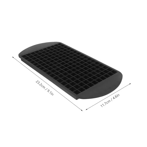 2pcs mini bandejas de silicona para cubitos de hielo miniatura 2