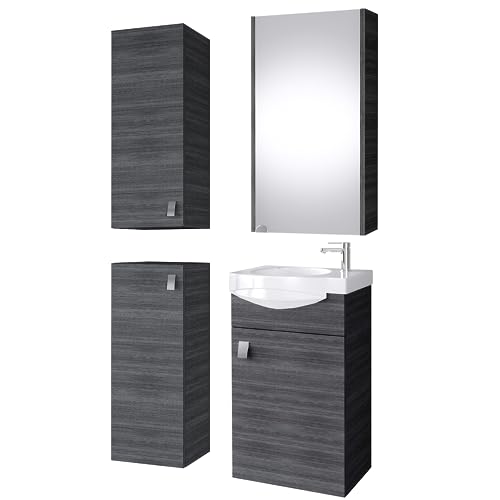 Planetmöbel Set da bagno completo di base 40 cm
