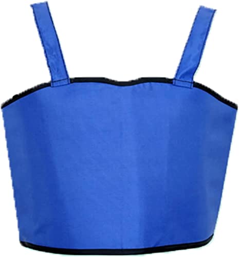 Ropa de plomo rayos X hospitalaria con protector de senos azul S 4