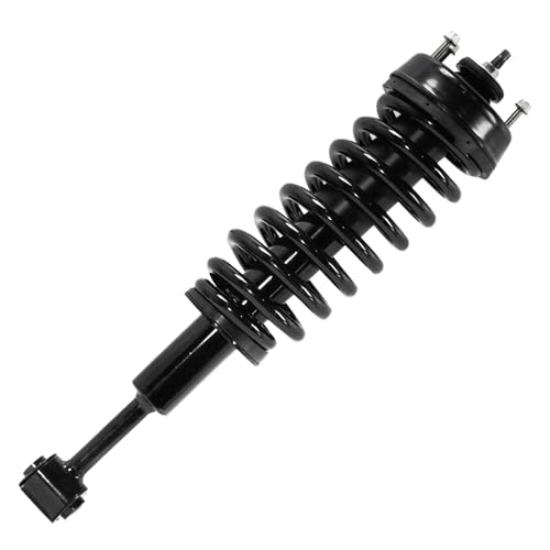 Image of Detroit Axle - 8pc Front Rear Suspension Kit for Ford 2007-2010 Explorer Sport Trac, 4 Quick Complete Struts with Coil Spring 4 Sway Bar End Links 2008 2009 Replacement