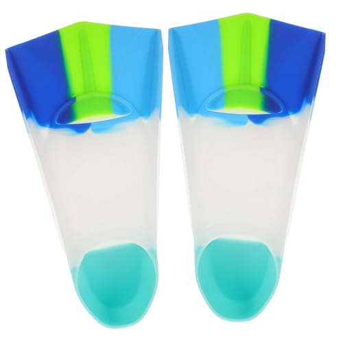 CORHAD Silicone for Kids Swimming Fins Open Toes Diving Flippers Diving Accessory