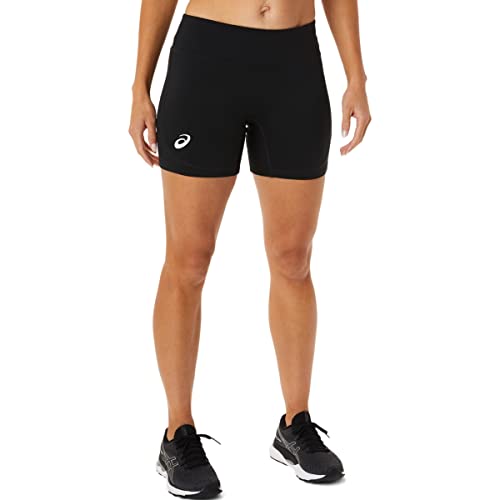 Asics Women's Circut 5In Compression Short Apparel, 2Xl, Performance Black #TOP23