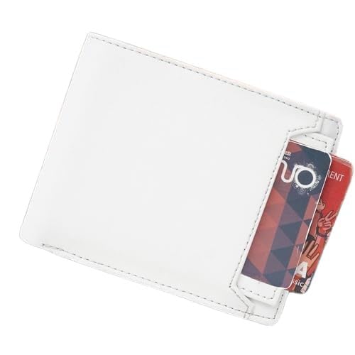 delcy White Wallet,Four Layers Conductive Fabric Reading,Slim Mens Wallet Leather Bifold Wallets for Men As White.-picture-50