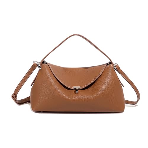 Deermisu Leather Hobo Tote Bag