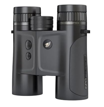 GPO German Precision Optics RANGEGUIDE 8x40 Binoculares con telémetro miniatura 3