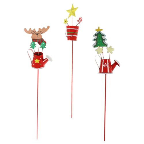 Ipetboom �N���X�}�X�K�[�f���X�e�[�N 3�_�Z�b�g �������v�����^�[�X�e�[�N �A�ؔ��p�Ŕ� ���O�Ő����� �₩��`�N���X�}�X�f�U�C�� �ό�