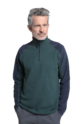 Mountain Warehouse Ashbourne Mens Fleece Dark Khaki L