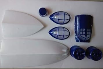 Kamas RC Sea Plane Dynam PBY Catalina Blister Parts 8943 - Color Blue