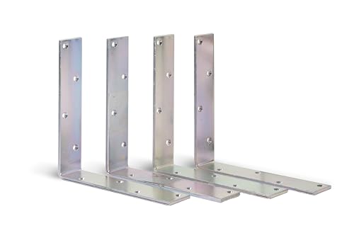 GAH-Alberts 329990 333607 - Escuadra para vigas (200 x 200 x 40 mm, 4 unidades)