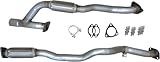 Exclusive Exhaust Fits For [Jeep Cherokee 3.2L EXHAUST FLEX PIPES 2014 2015 2016 2017 2018] STAINLESS Include All Gaskets & Mounting Hardware