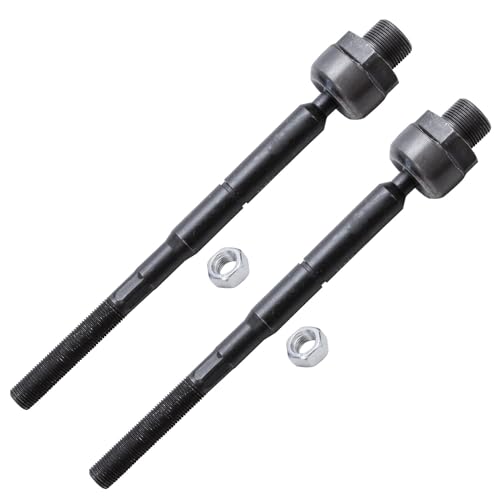 Image of Detroit Axle - Front End 12pc Suspension Kit for 2004-2009 Dodge Durango Chrysler Aspen 2005 2006 2007 2008, 2 Upper Control Arms, 2 Lower Ball Joints, 4 Tie Rods, 2 Sway Bars, 2 Boots, Replacement