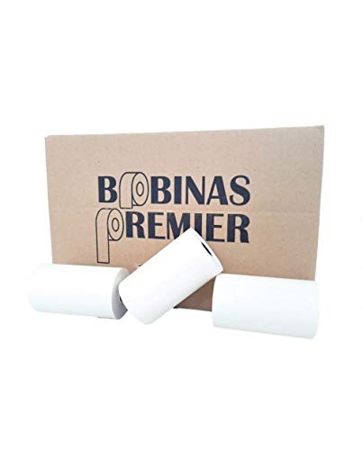 BOBINA TÉRMICA 80X80 AMARELA COM 16 ROLOS | BOBINAS PREMIER