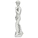 Design Toscano Michelangelo's David Statue, Small, 12 Inch, Bonded Marble Polyresin, White