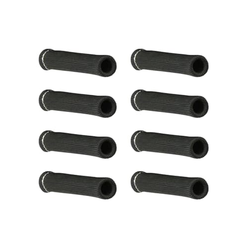 Manguito térmico para cables de bujía negro de 8 piezas para motores de coche