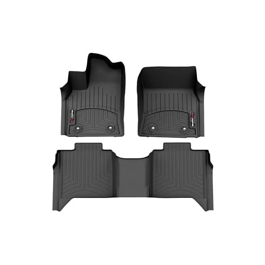 WeatherTech Custom Fit FloorLiners CrewMax