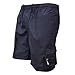 Men Summer Linen Shorts Elastic Waist Drawstring Shorts with Pocket Casual Breathable Fashion Beach Pants Fitness Sweatpant Navy