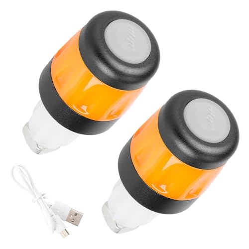Luz de extremo de manillar LED recargable para bicicleta