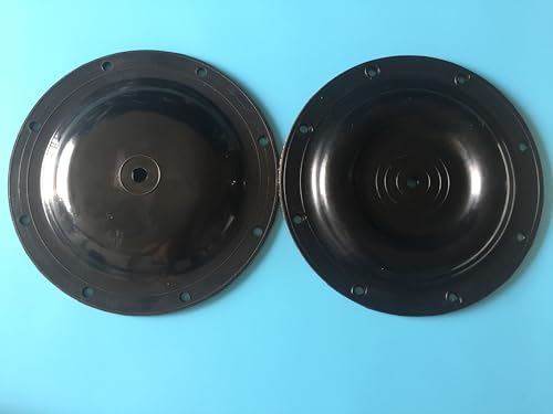 DBY-25/40 Electric Diaphragm Pump Accessories Pudding NBR Rubber Diaphragm Black Diameter 230 Oil Resistant