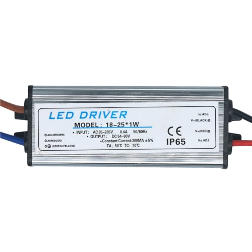 Alimentation 300mA étanche pour driver LED de spots de terrasse 1-3W