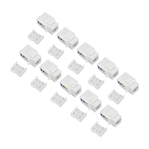 Module Ethernet Cat5e RJ45 durable à 90 degrés pour un réseau informatique stable