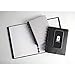 TUL® Wireless/Wired Charging Discbound Notebook, Leather Cover, Letter Size, Gray