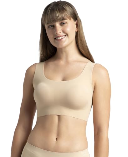 Image of Jockey 1839 Lounge Bra | Wirefree | Padded | Full Coverage | 360 Degree Stretch and Removable Pads | Microfiber Nylon Fabric