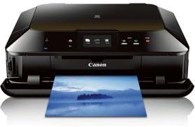 Canon PIXMA MG6320 Inkjet Multifunction Printer - Color - Photo/Disc Print - Desktop - Printer, Copier, Scanner - 15 ipm Mono/10 ipm Color Print (ISO) - 20 Second Photo - 9600 x 2400 dpi Print - Touchscreen LCD - 2400 dpi Optical Scan - Automatic Duplex Print - 145 sheets Input - Ethernet - Wi-Fi - USB
