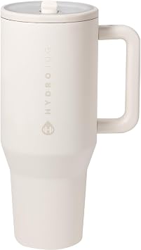 HydroJug Cream 40oz Traveler + Boot