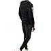 Mens 2 Piece Sets Regular Fit Casual Sweatsuits Zip up Fashion Hoodie Jogger Sweatpants Fall Winter Outfits 2025 Black