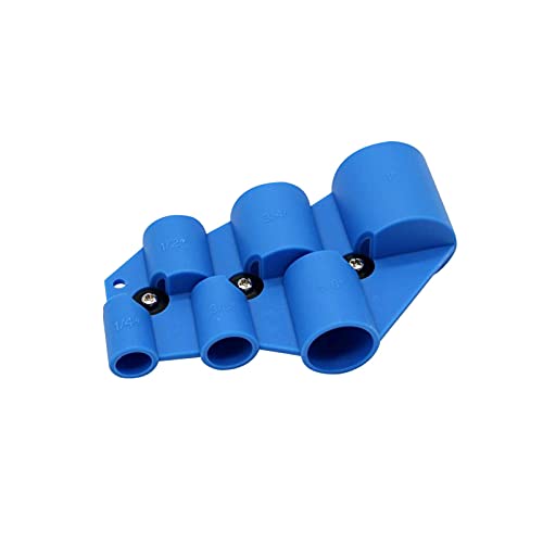 CALIDAKA Deburring Depth Tool, Deburring Pipe, Chamfering Removal Tool, Copper Pipe Accurate 1/4 Inch, Depth Gauge Tool Easy Install Measuring Deburring Depth Tool