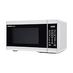 SHARP SMC1161KW Countertop Microwave Oven with Removable 12.4" Carousel Turntable, 1.1 Cubic Feet, 1000 Watt CuFt, White - Image 2