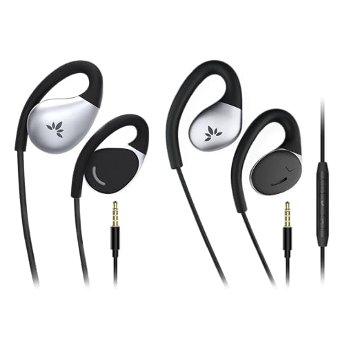 Avantree Resolve 2-Pack Wired Open-Ear Earbuds with Mic