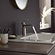 hansgrohe Wasserhahn Talis E (wassersparende Armatur mit hohem Auslauf 110mm, Zugstangen- Ablauf), Brushed Bronze