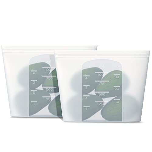 Winrock Reusable Silicone Food Bags