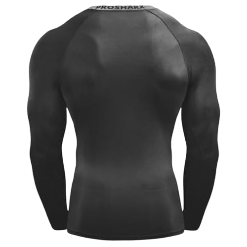 Image of PROSHARX Full Sleeve Compression T-Shirt - Athletic Base Layer Tights for Fitness