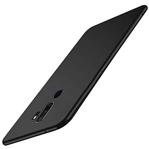 Image of BlazeTech for [ Oppo A5 2020 / A9 2020 ] Liquid Silicone Back Case Cover Flexible |Inner Lining| with Camera Protection Back Cover for [ Oppo A5 2020 / A9 2020 ] - Black