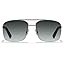 B: Glossy Silver Frame & Grey Lens