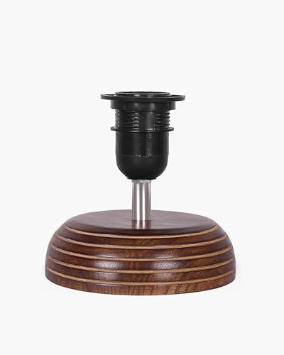 Image of Homesake Natural Weave Rope Table Lamp | Handcrafted Boho Bedside Light with Wooden Base | Warm Ambient Home Decor, Livra Collection, Lighting & Office Decor Light