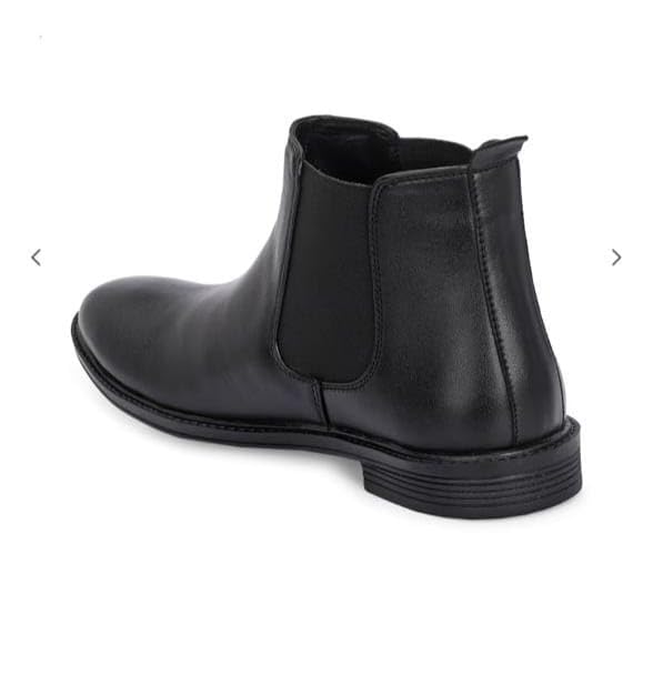 Image of Men Casual Comfortable Chelsea Slip-On Outdoor Synthetic Leather