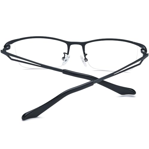 Image of FONEX Pure Titanium Glasses Frame Men Square Eyeglasses Optical Eyewear F85775