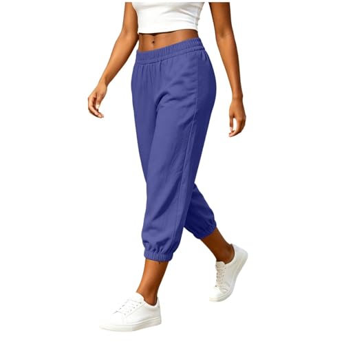 Pantalon de loisirs ample en mousseline contre la chaleur d'été