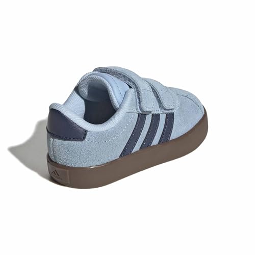 Image of adidas Boys Vl Court 3.0 Slip On Sneakers Shoes Casual - Pink, White