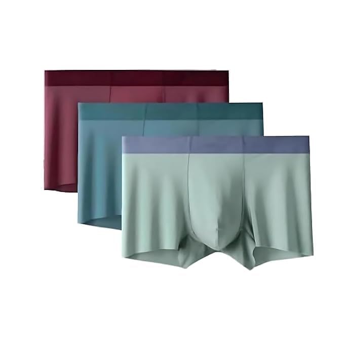 Image of Men's Ultra Soft Ice Silk Lycra Material Comfortable Underwear | Light-Weight | Breathable | Anti-Bacterial