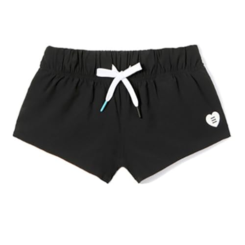 Legou Women's Diving Swim Trunks Quick Dry Sports Surf Sun Protection Casual Swim Trunks Black XL