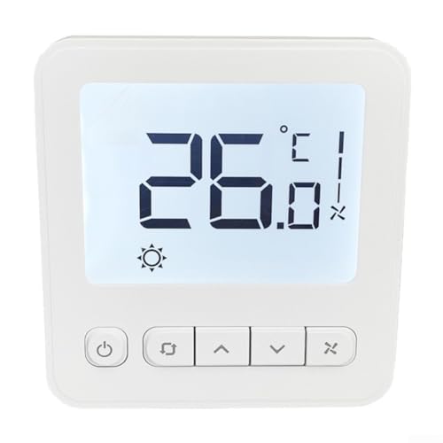 Smart LCD Termostato, Climatizzatore Interno Pannello Centrale Climatizzatore Migliorare Comfort Umidità Temperatura Controller
